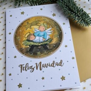 Tarjeta de navidad Mi dulce compañía