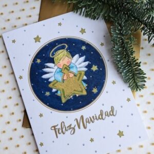 Tarjeta de navidad Mi dulce compañía